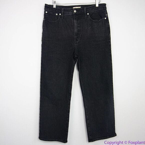 NEW Madewell The Perfect Vintage Wide-Leg Jean Belmere Wash, 32 - Picture 3 of 16